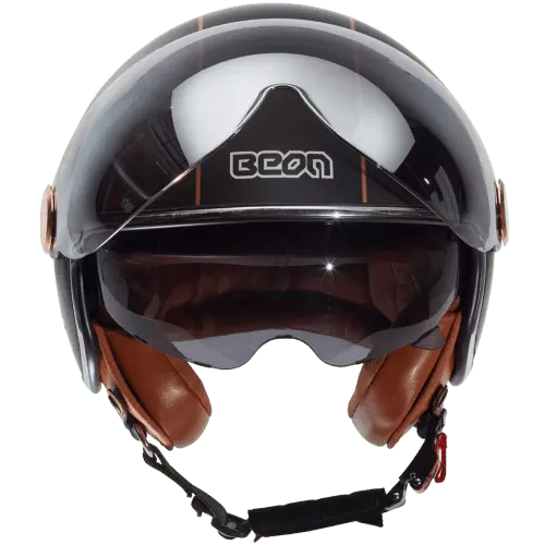 Beon-B120-mat-zwart-helm-jet-helmen-helmets-jethelm-bronze