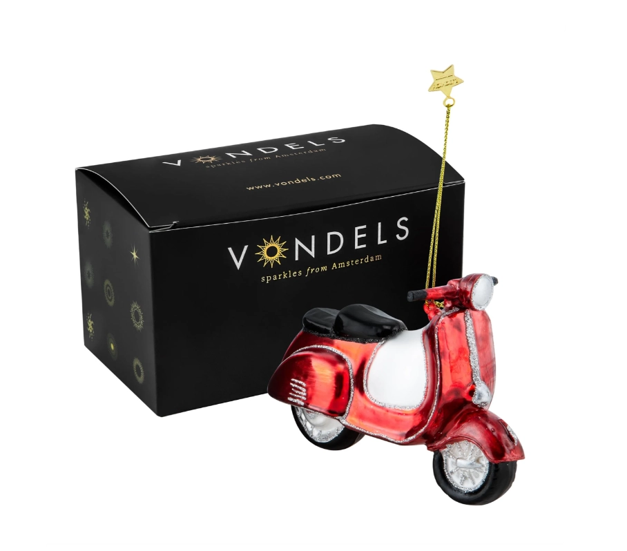 Kerstbal Vondels scooter