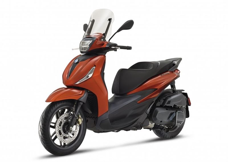 Motorscooters - New_Beverly_400_Arancio_3-4AntSX_bianco